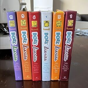 Russell Dork Diaries Book Collection - Multicolor